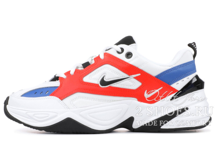 Nike M2K Tekno Summit White Team Orange Black AV4789 100